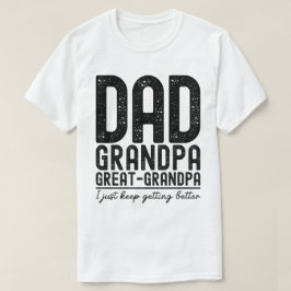 Pappa Grandpa Underbar Grandpa Fars dag Funny T Shirt