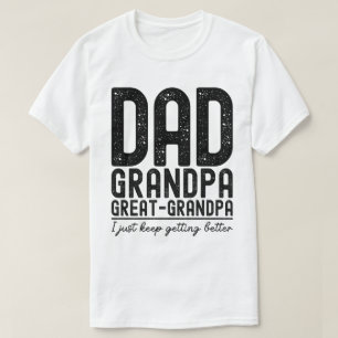 Pappa Grandpa Underbar Grandpa Fars dag Funny T Shirt