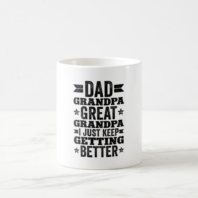 Pappa Grandpa Underbar Grandpa Funny Grandparent Kaffemugg (Center)