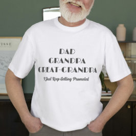 Pappa Grandpa Underbar-Grandpa T Shirt