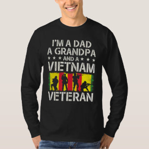 Pappa Grandpa Vietnam Veteran Vintage Manar T Shirt