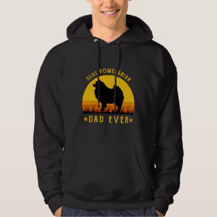 Pappa Graphic Labrad, bästa Pommern Pappa, någonsi Hoodie