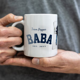 Pappa grekisk pappa sportig en bild fars dag kaffemugg
