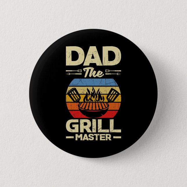 Pappa Grill Fars dag Bbq Knapp (Framsida)