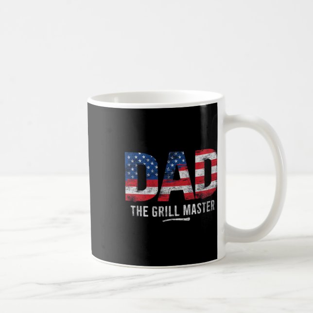 Pappa Grill Master American Flagga Kaffemugg (Höger)