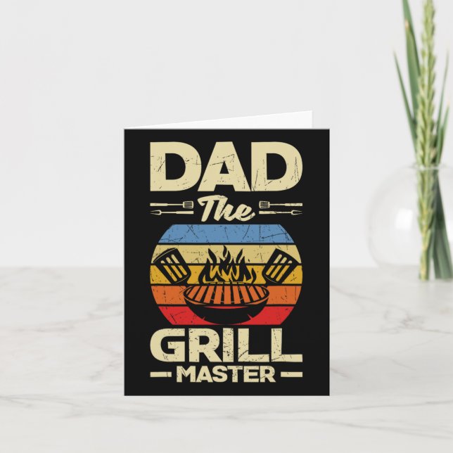 Pappa Grill Pappadagen BBQ  Kort (Framsida)