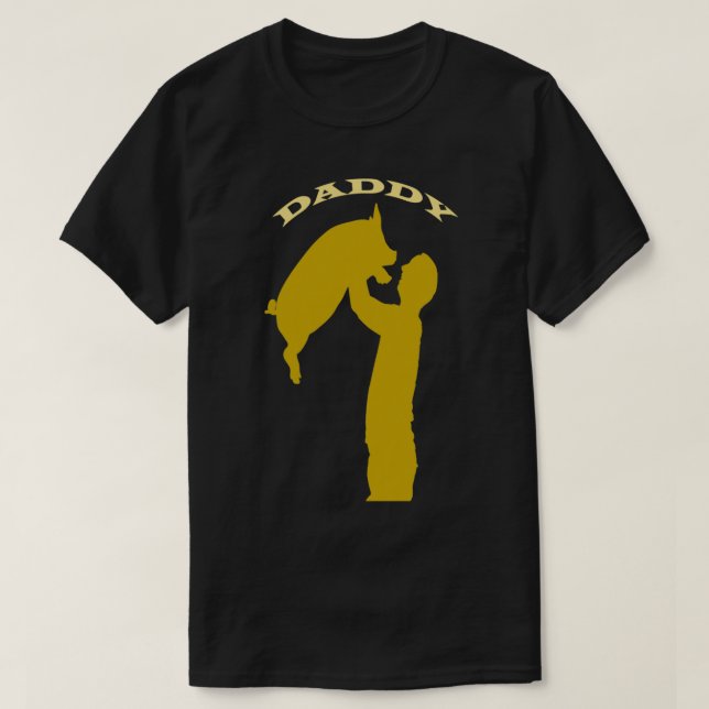 Pappa Gris T Shirt (Design framsida)