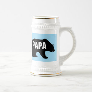 PAPPA GRIZZLY BEAR PAPPA ÖL STEIN SEJDEL