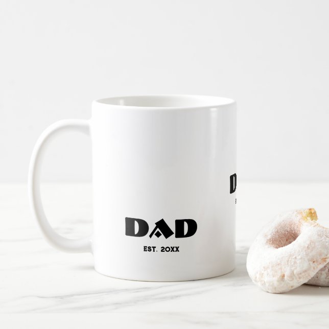 Pappa Grundade Ny Pappagåva Kaffemugg (Med munk)