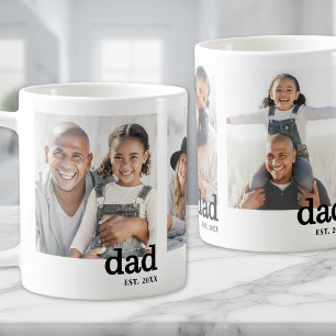 Pappa Grundades 3 Foto Kaffemugg
