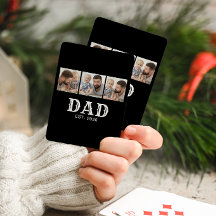 Pappa Grundades Fet Stil Svart 3 Foto