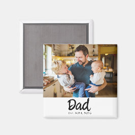 Pappa Grundat Foto Magnet
