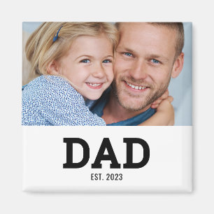 Pappa Grundat Foto Present Magnet