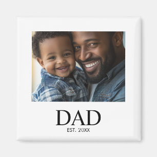 Pappa Grundat Foto Present Magnet