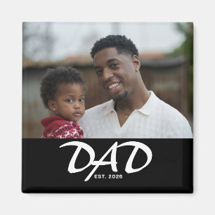 Pappa Grundat Foto Present Magnet