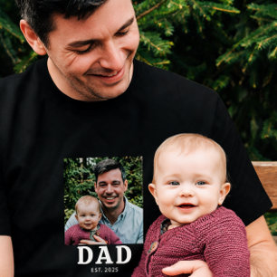 Pappa Grundat Foto Present T Shirt