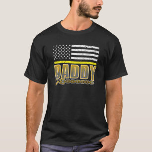 Pappa Gult Thin Line 911 Polisen Dispatcher Tow T Shirt