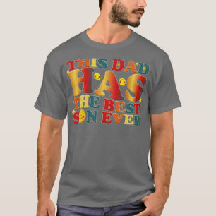 Pappa har den bästa sonen någonsin t shirt