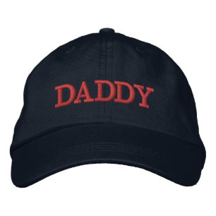 Pappa Hat Far-dagspresent Broderad Keps