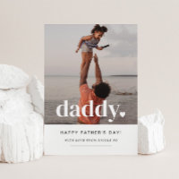 Pappa Heart - Fars dag-fotokort