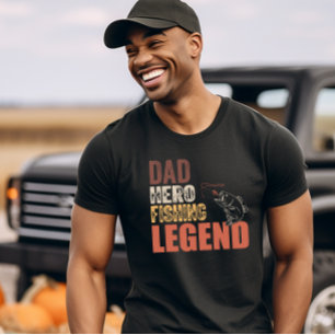 Pappa Hero Fishing Legend T Shirt