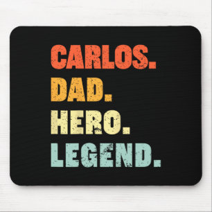 Pappa Hero Legend Personlig Anpassat namn Far D Musmatta
