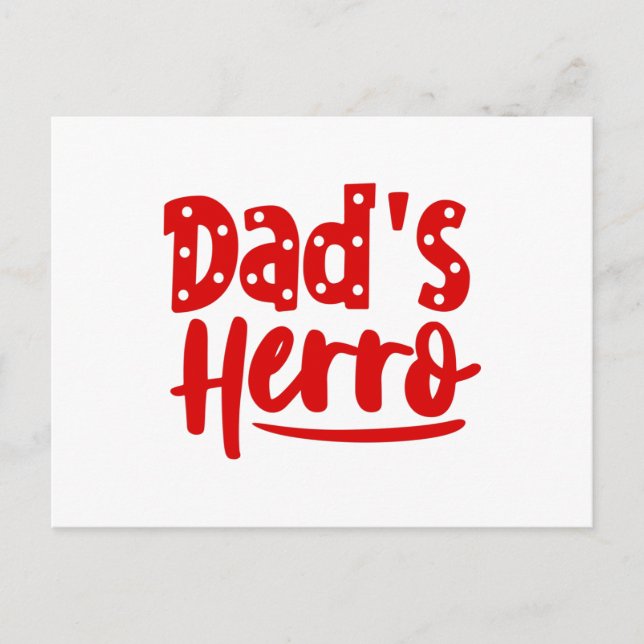 Pappa Herro Vykort (Framsida)