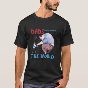 Pappa hjälper oss att se världen från olika åsikte t shirt
