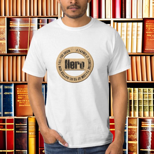 Pappa hjälte, t-shirt (Skapare uppladdad)