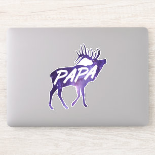 Pappa Hjort Sticker Klistermärken