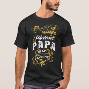 PAPPA HOAD T-TRÖJAPAPPA MITT FAVORIT- NAMN TEE