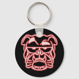Pappa Hund Mamma Dogfather Hund älskare English Bu Nyckelring