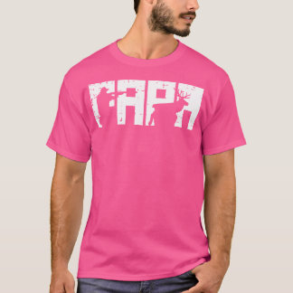Pappa Hunting Fars dag Hjort Hunter Pappa pappa Gr T Shirt