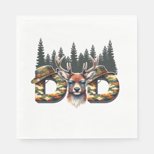 Pappa Hunting Pappersservett (Framsidan)