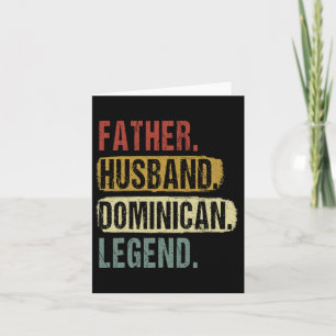 Pappa Husnd Dominikansk Legend Dominica Pappa Papp Kort