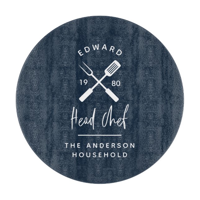 Pappa huvudkock Bq grill julfödelsedag modern (Framsidan)