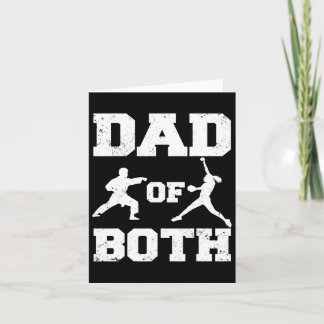Pappa i både Funny Karate Softll Pappa Kort