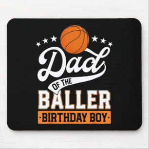 Pappa i Baller Birthday Boy Basketball Musmatta