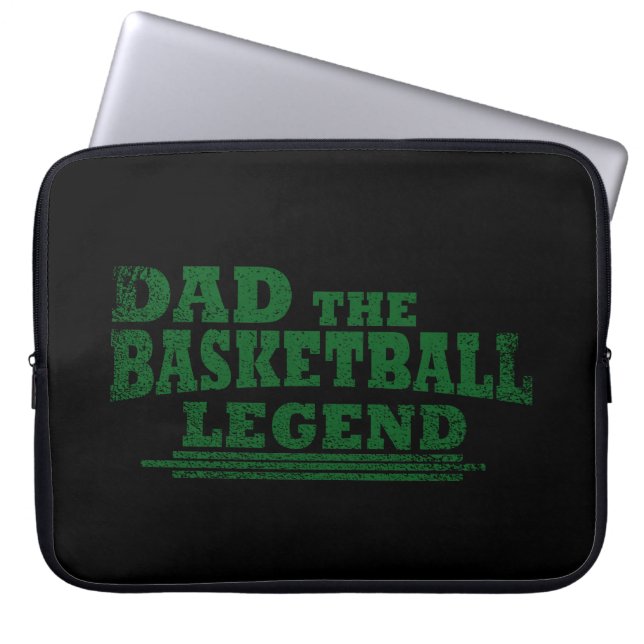 pappa i basketens legend laptop fodral (Framsidan)