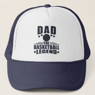 Pappa i basketens legend, lustiga fars dag-gåvor keps