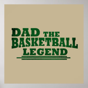 pappa i basketens legend poster