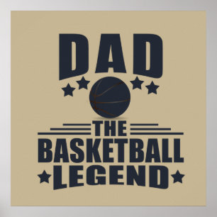 pappa i basketens legend poster