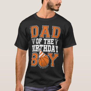 Pappa i Birthday Boy Basketball Player pappa Fa T Shirt