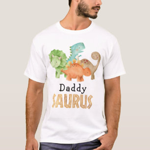 Pappa i Birthday Boy Dinosaurs pappa Saurus T Shirt