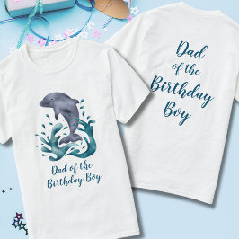 Pappa i Birthday Boy Födelsedagsfest T Shirt