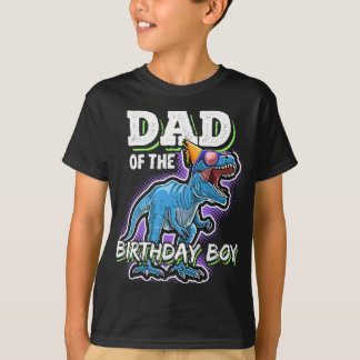 Pappa i Birthday Boy Matching Family Dinosaur B T Shirt
