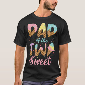 Pappa i de två sötare Älskare på födelsedagstjuven T Shirt