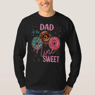 Pappa i den svenska nionde Födelsedagsfesten Donut T Shirt