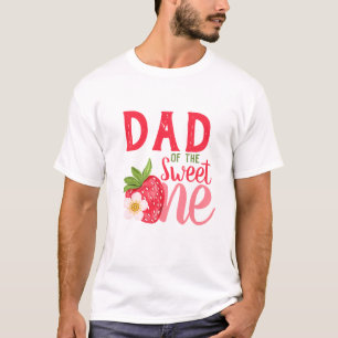 Pappa i det svenska jordgubben 1:a årsdagen Party T Shirt