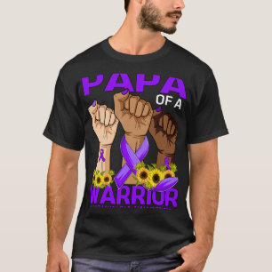 Pappa i en krigare, fibromyalgia-medvetandegörande t shirt